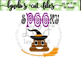 Halloween Toilet Paper/Poop/Crap/Spooky Poo/EPS/SVG/DXF file