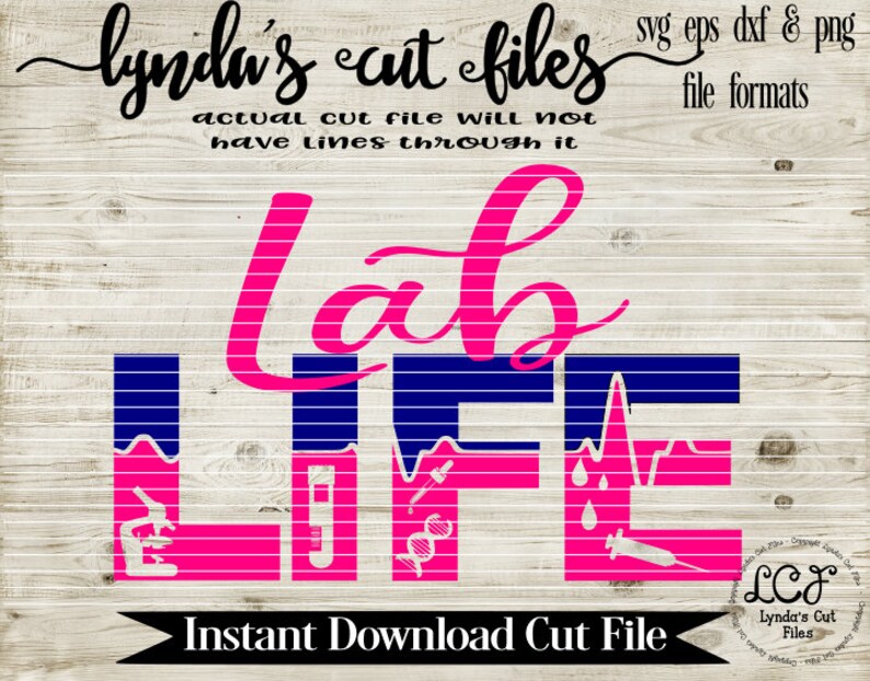 Lab Life//svg//eps//dxf File Etsy