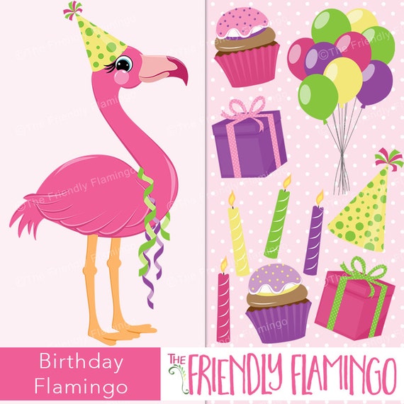 flamingo clipart 40th birthday flamingo clipart 40th birthday