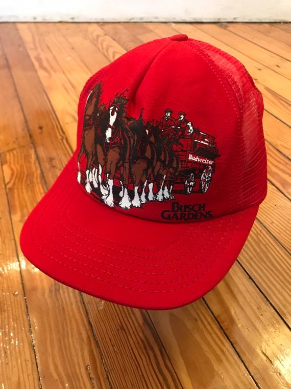 budweiser trucker hat
