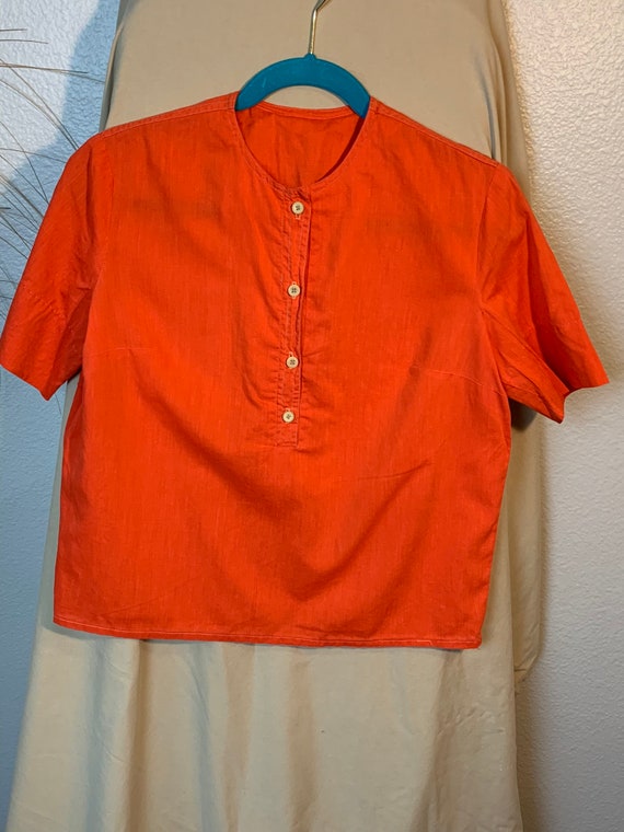 Vintage Tangerine Shirt