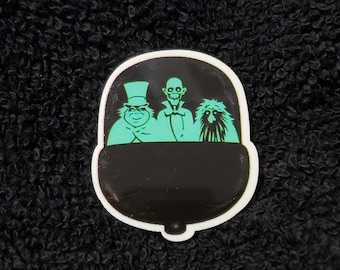 Doom Buggy Hitchhiking Ghosts Badge Reel - Haunted Mansion ID Retractable Reel - Disney Badge Reel - Fish Extender Badge Reel