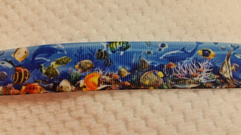 Coral Reef Fish Lanyard Nautical Lanyard Ocean Lanyard | Etsy