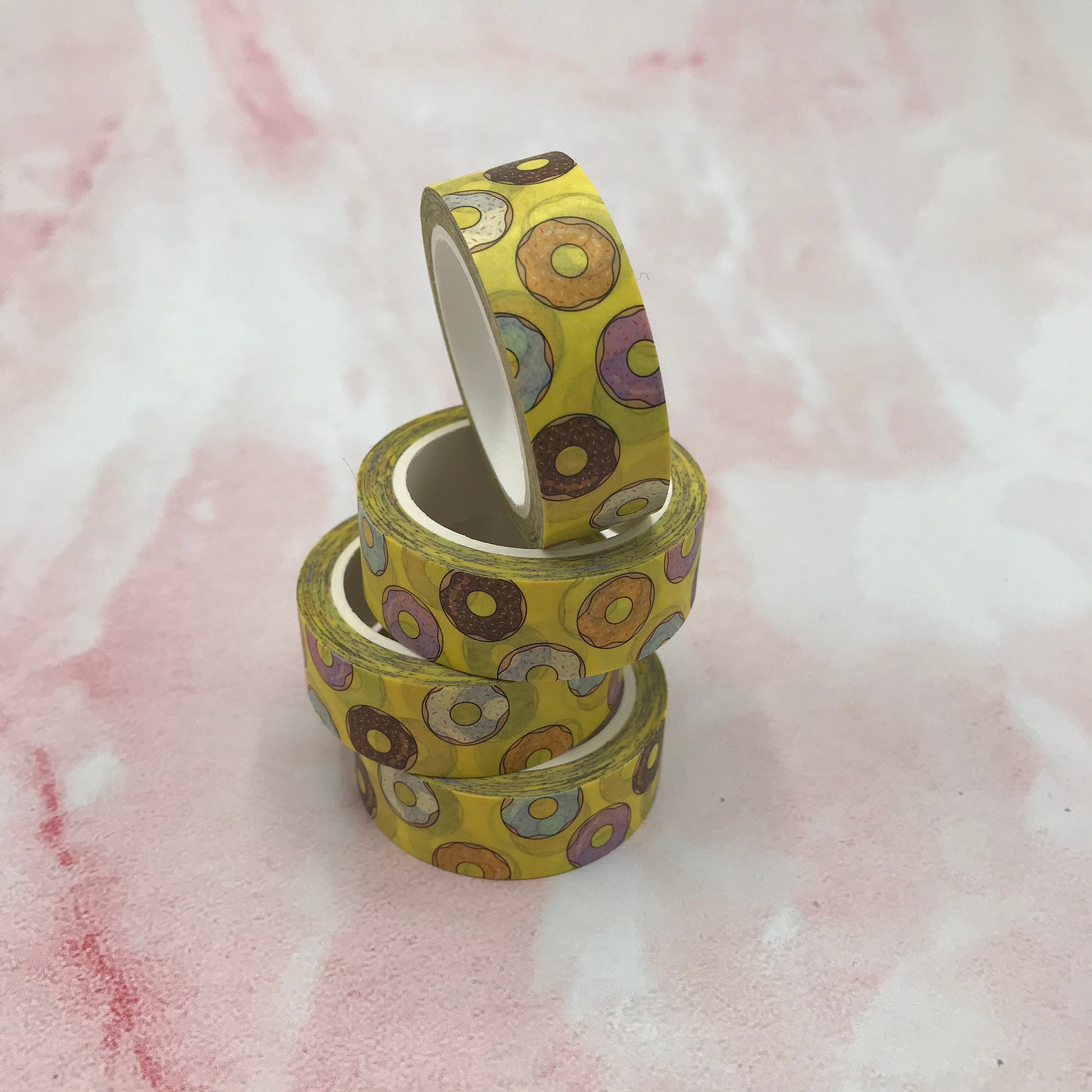 Donut Washi Tape. Eco Friendly Paper Tape. Etsy