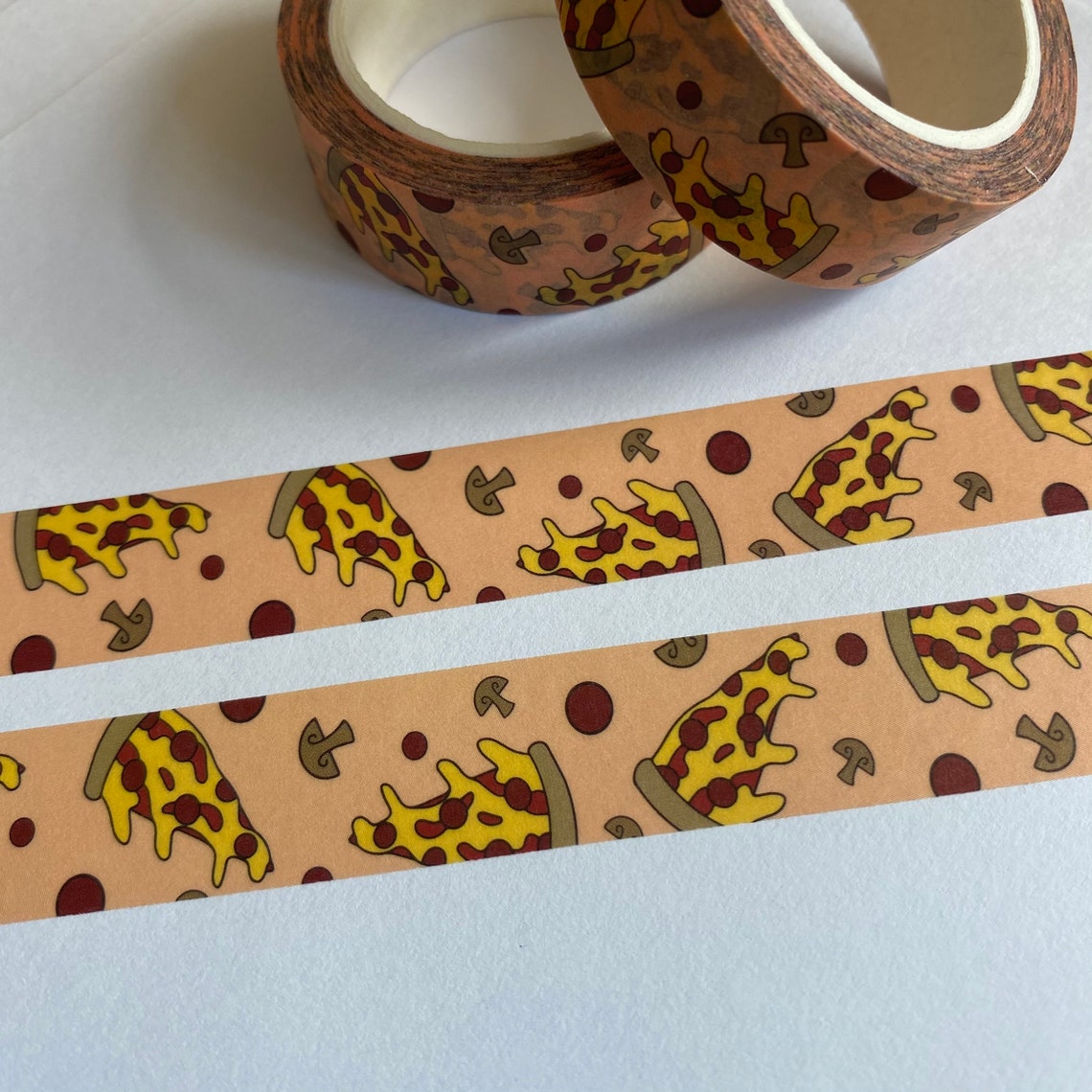 Pizza Washi Tape. Eco Friendly Paper Tape. Etsy