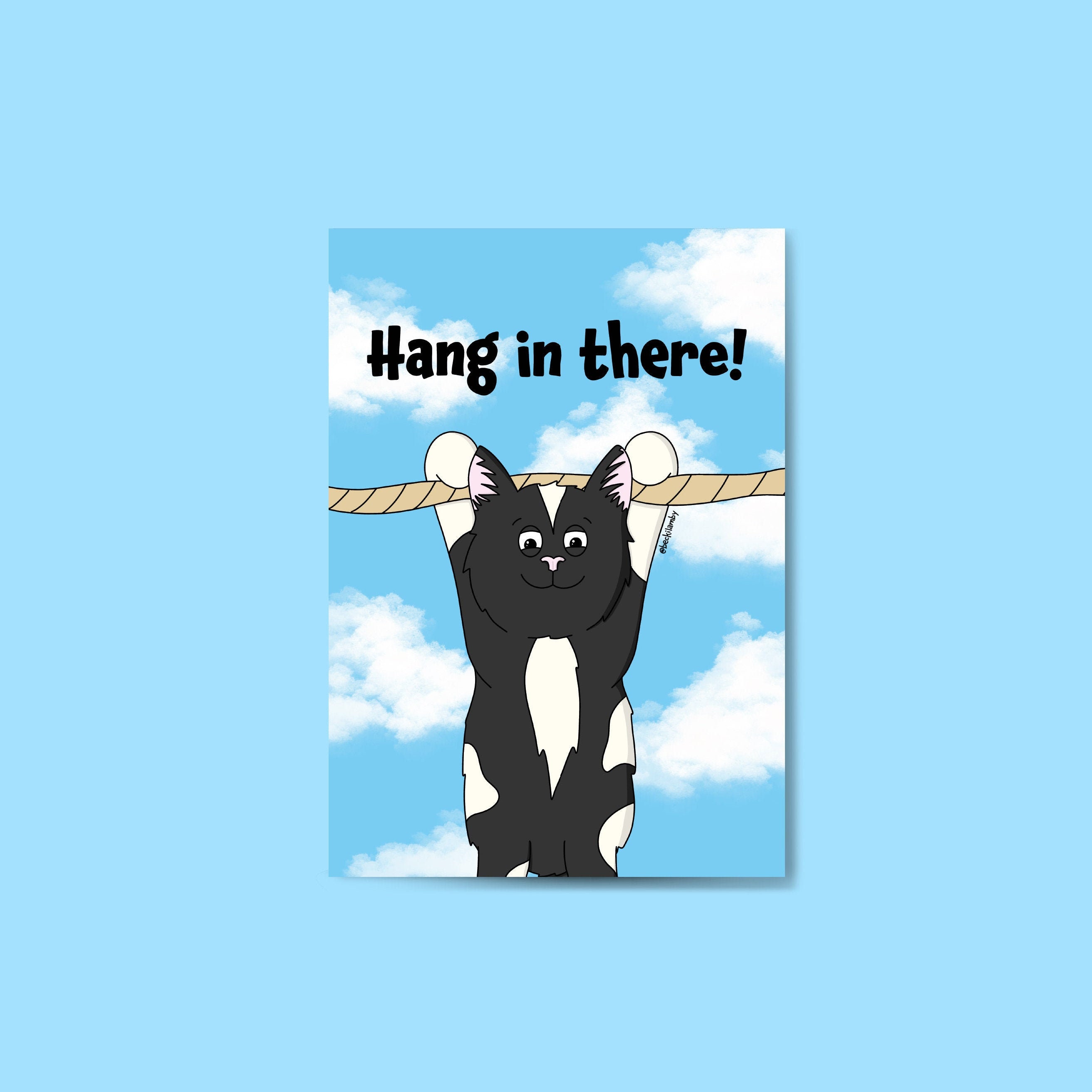 hang in there cat t shirt