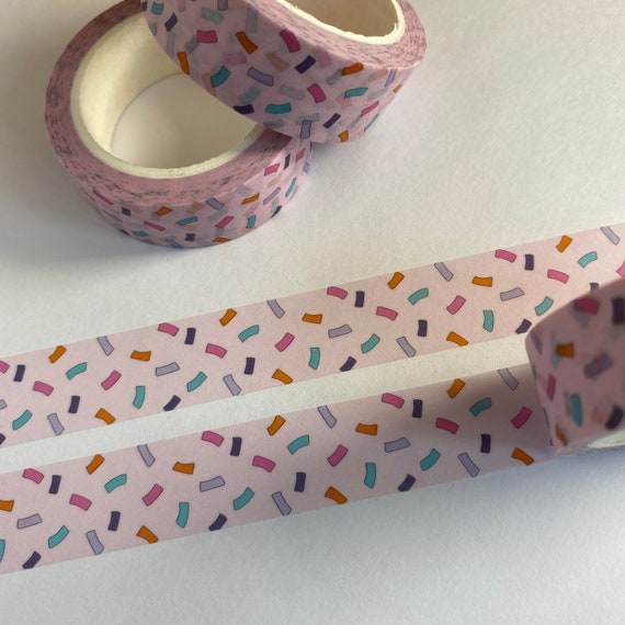 Pink Washi Tape, Decorative Tape, Bullet Journal Accessories, Japanese Washi Tape, Washi Tape Stickers