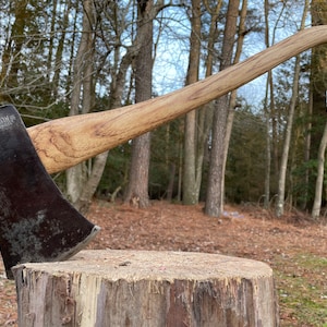 Vintage Craftsman Single Bit Axe - 32” Handle