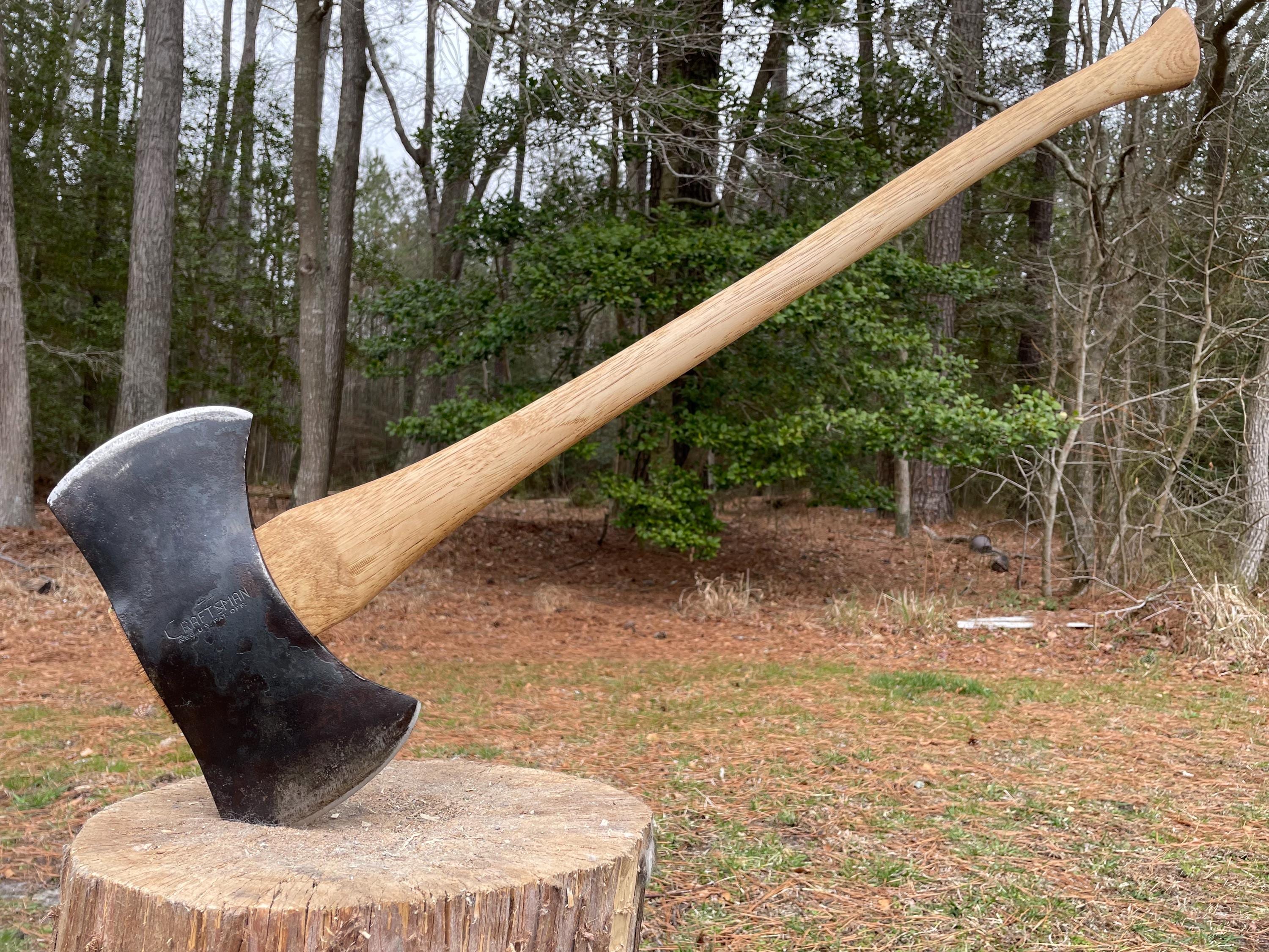 Vintage Craftsman Double Bit Axe / Adirondack 32” Handle - Etsy
