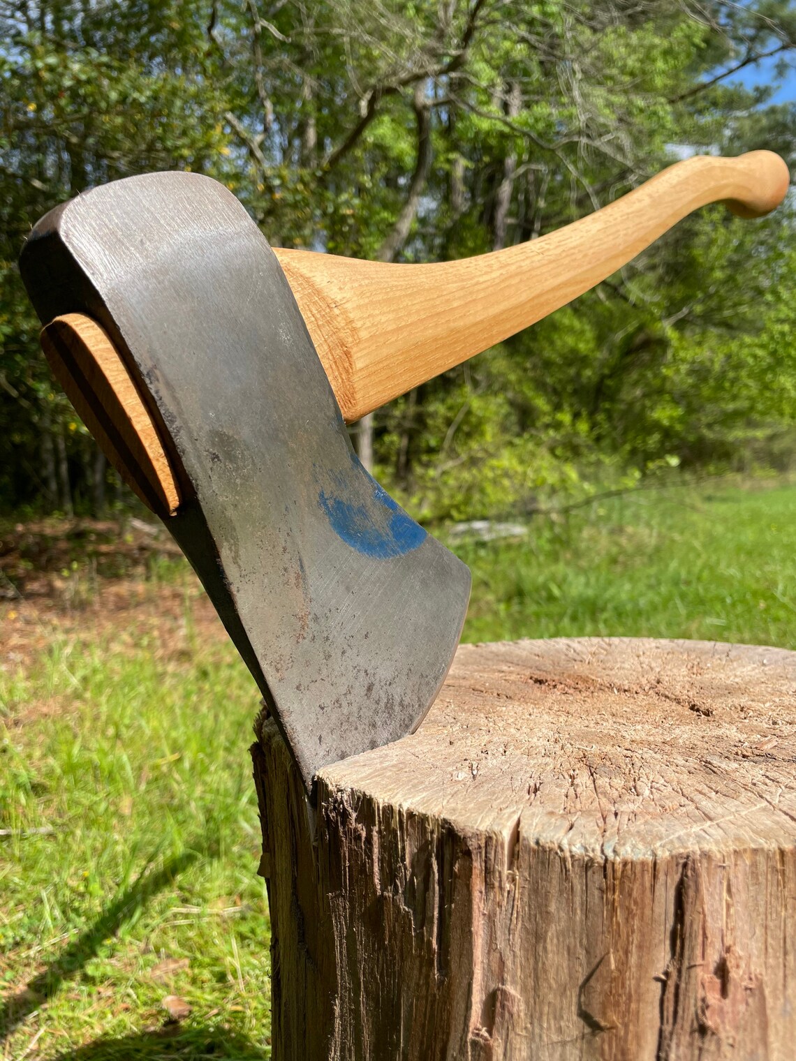 Vintage Collins Commander Single Bit Axe 28 Octagonal Handle Etsy