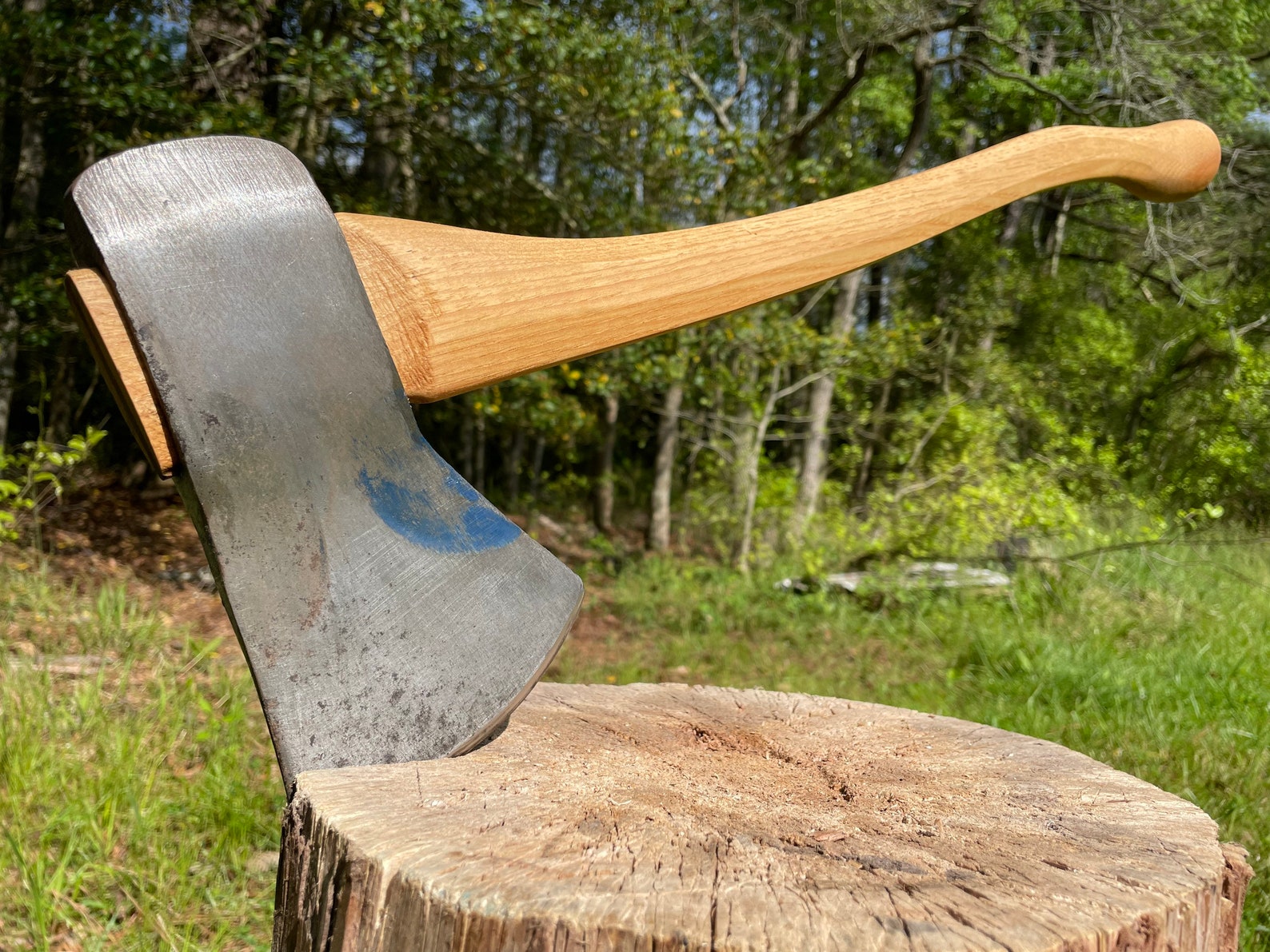 Vintage Collins Commander Single Bit Axe 28 Octagonal Handle Etsy