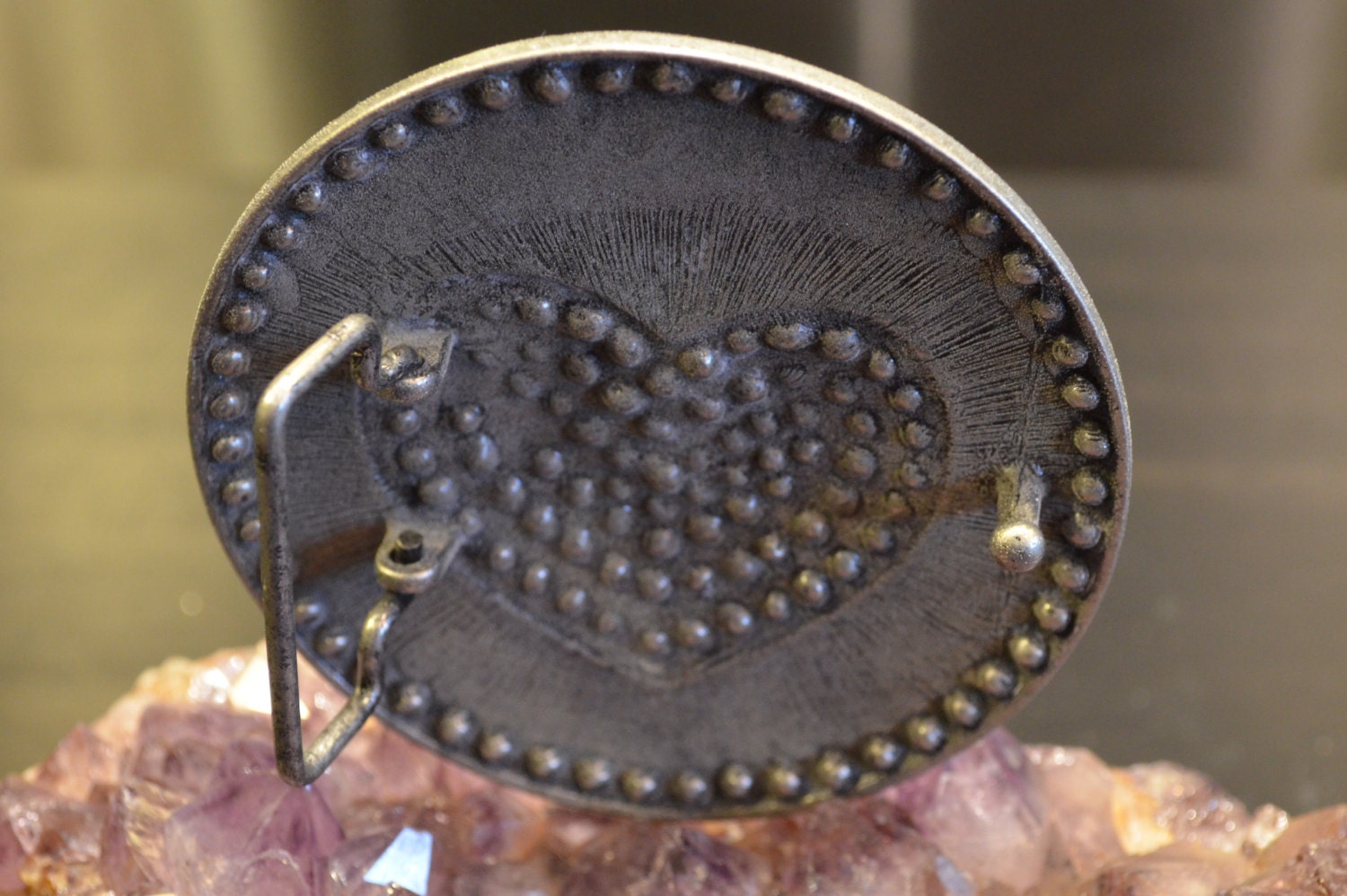 Beautiful Belt Buckle, Heart, Love, Cupid, Contemporary 