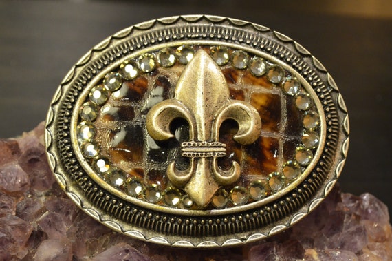 fleur de lis belt