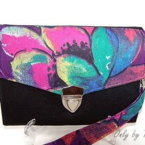 Floral Wallet Clutch