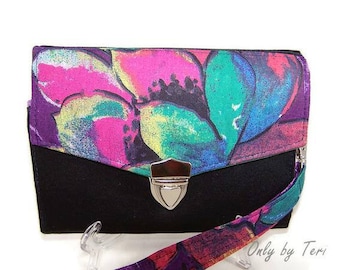 Floral Wallet Clutch