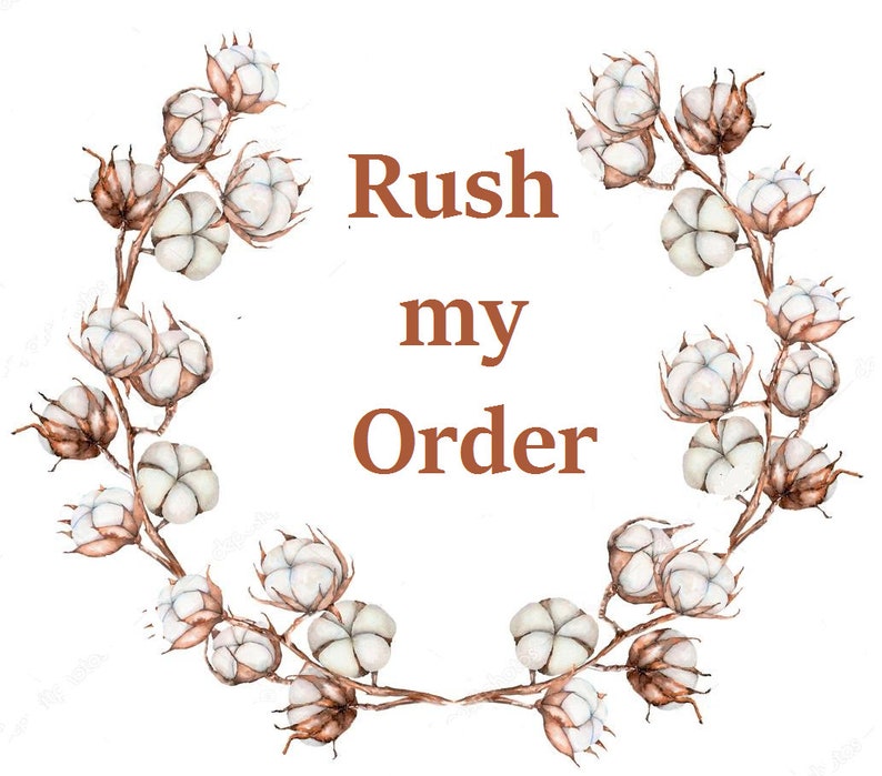 Domestic Only Rush My Order plus Priority Shipping Upgrade