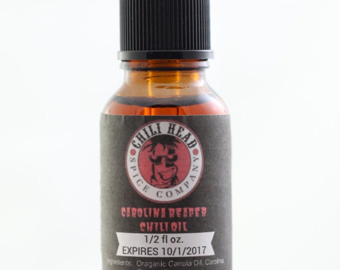 Worlds Hottest Carolina Reaper Chili Pepper Oil Extract Hot Spicy