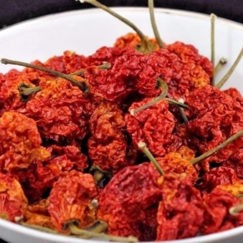 Worlds hottest Carolina Reaper chili pepper oil extract hot Etsy