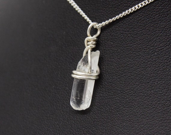 Delicate crystal necklace hot sale