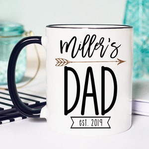 Mug for New Dad, New Dad Gift, Personalized New Dad Mug, Personalized Mug for New Dad, Custom New Dad Mug, Coffee Mug New Dad, New Dad Mug