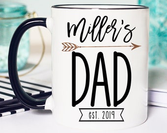 Mug for New Dad, New Dad Gift, Personalized New Dad Mug, Personalized Mug for New Dad, Custom New Dad Mug, Coffee Mug New Dad, New Dad Mug