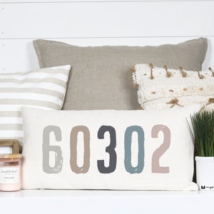 Zip code pillows etsy top
