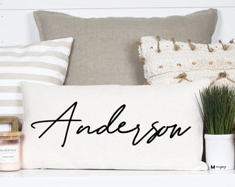 Custom Pillow, Last Name Pillow, Personalized Crib Pillow, Name Pillow, Personalized Name Pillow, Personalized Pillowcase, Kid Name Pillow