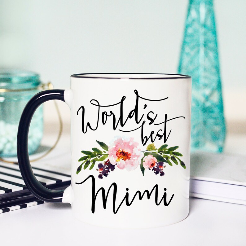 Worlds Best Mimi, Mimi Mug, Gifts for Mimi, Mimi Coffee Mug, Grandmother Gift, Coffee Mug, Nana Mug, Best Mimi Ever, nana gift, worlds best afbeelding 1