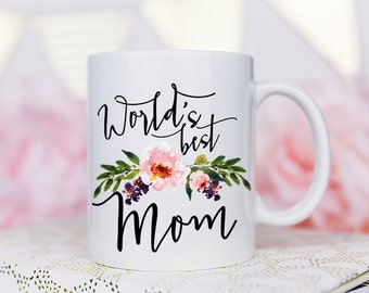 Best Mom Mug, Worlds Best Mom, Gifts for mom, mom gifts, Mothers day gift, Mom mug, mom from son, coffee mug, cute mug, present for mom, mug