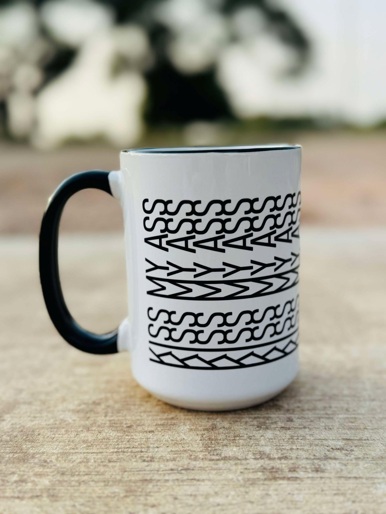 I'ts 2PM KISS ME MUG キスミーマグ ウヨン トレカ おまけ Kiss My Ass Mug, Hidden Message Mug, Funny Kiss My Ass Mug, Viral