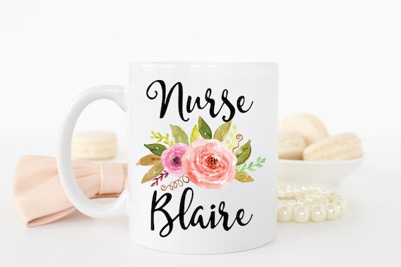 Personalized Nurse Mug, Custom Nurse Mug, Custom Nurse Gift, Personalized RN Mug, Registered Nurse Mug, Custom Mug for Nurse, Nurse Coffee