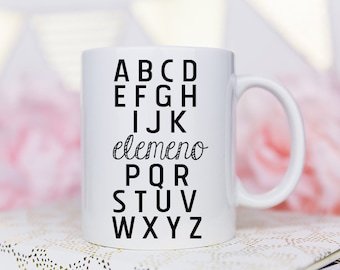 Funny Teacher Mug, Teacher Mug, Teacher Gifts, Gifts for Teachers, Gift Idea for teacher, teacher appreciation, coffee mug, school, elemeno