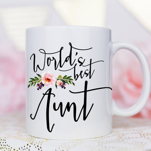 Worlds Best Aunt Aunt Gift Gifts for Aunt Best Aunt Ever Etsy