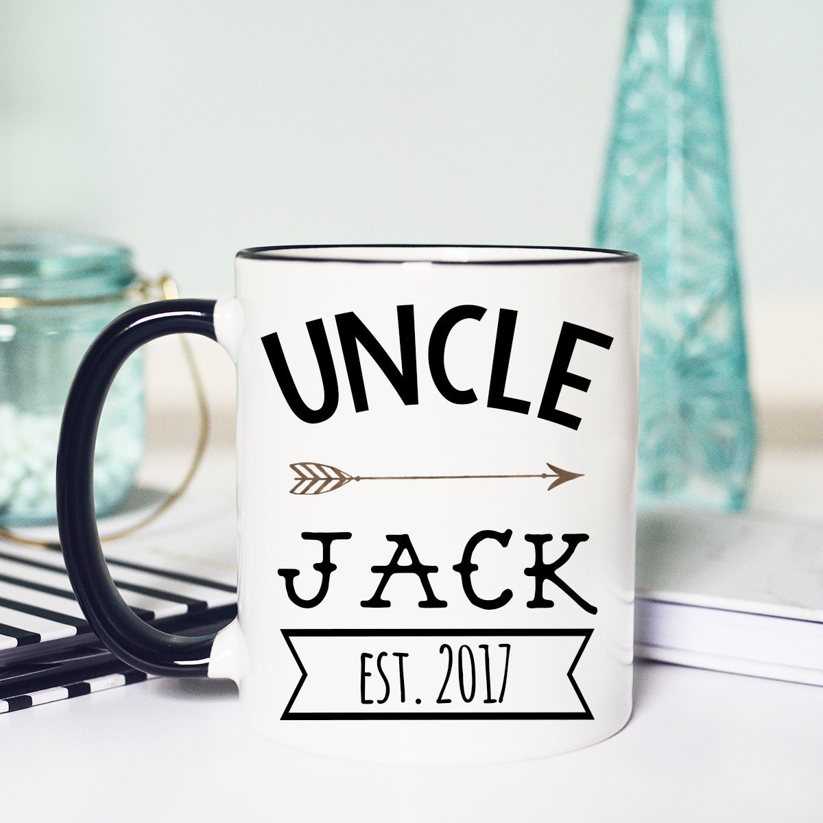 New Uncle Gift Best Uncle Ever New Uncle Mug Gift for Etsy