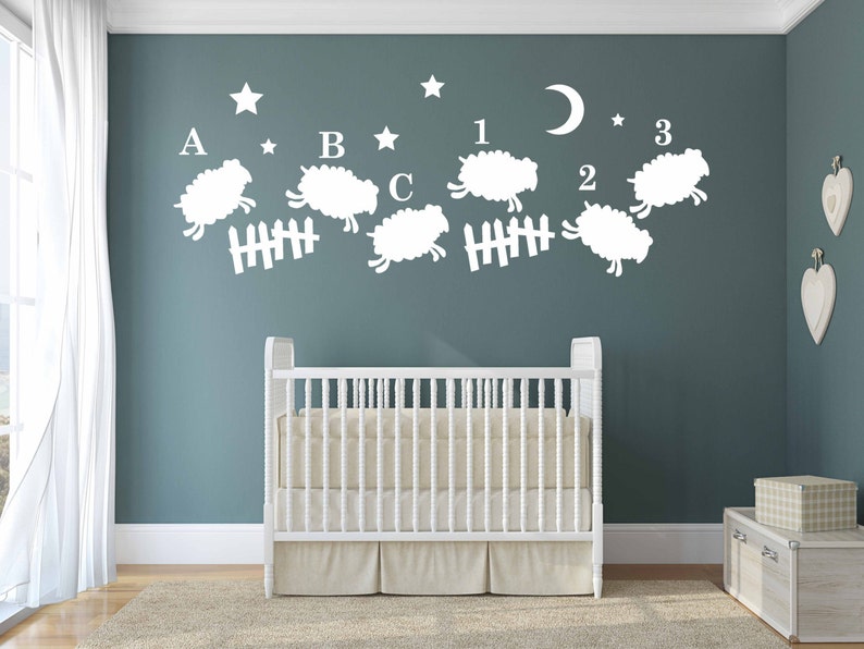 nursery wall decal baby room vinyl decal sticker decor | etsy
