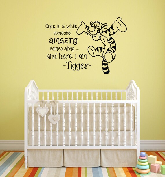 Classic Winnie the Pooh Light Switch Art Vinyl Wall Decal Nursery Decor Sticker