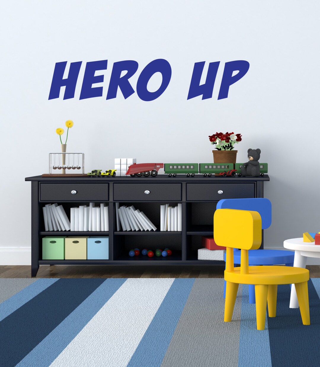 Hero up Wall Decal Super Hero Squad Decor Vinyl Decal Sticker Etsy