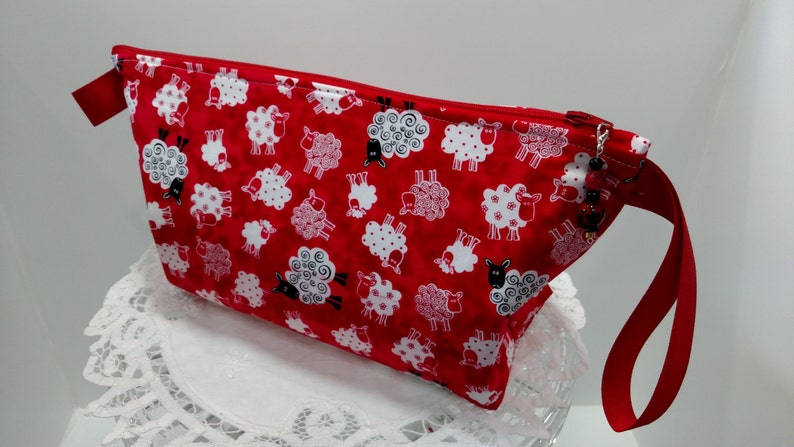 Red Sheep Project Bag Medium