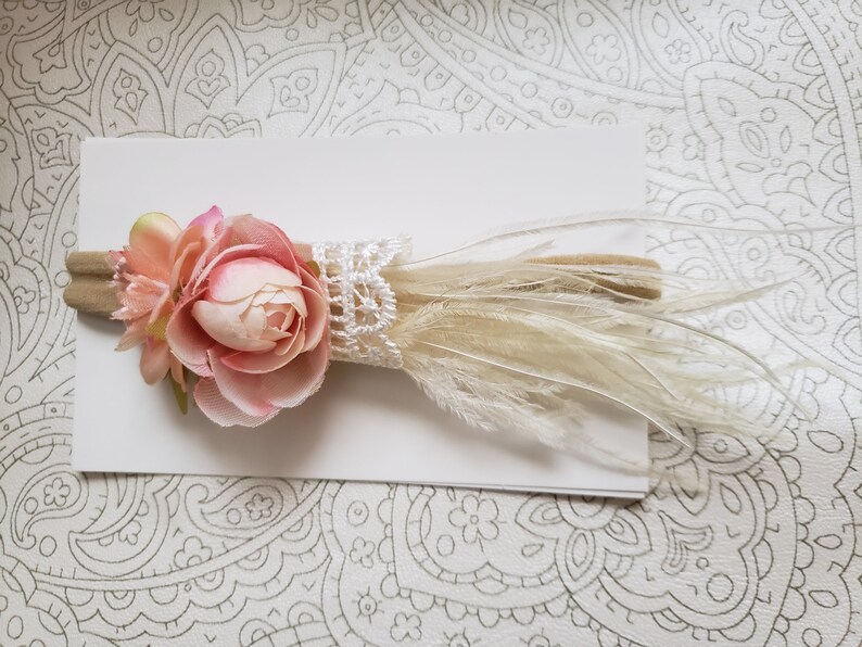 baby floral crown newborn floral crown toddler floral headband Newborn floral headband newborn dianty headband baby floral crown