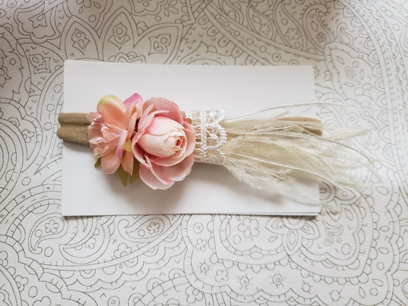 baby floral crown newborn floral crown toddler floral headband Newborn floral headband newborn dianty headband baby floral crown