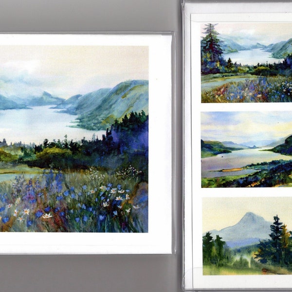 Scenic Note Cards Etsy