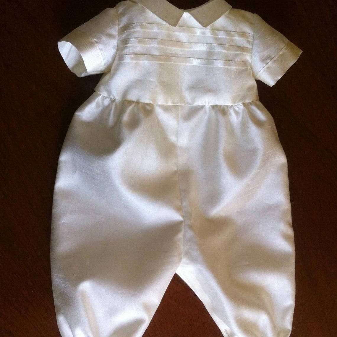 Baby Boy Christening Outfit Christening Gown Boy Set 6 Pcs - Etsy