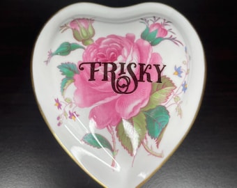 Frisky | Swear Trinket Box | Jewellery Box | Ready Made | Funny Rude Insult Obscenity Profanity | Unique Gift Idea