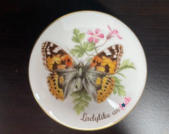 Ladylike As F*ck | Swear Trinket Box | Jewellery box | Ready Made | Funny Rude Insult Obscenity Profanity | Unique Gift Idea