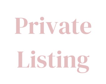 Private Listing