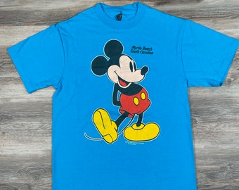 Vintage Mickey Mouse-T-shirt uit de jaren 80: Myrtle Beach Souvenir, klein