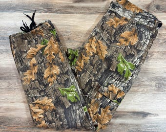 Vintage trebark camo-cargobroek - Commander by Lynch - werkkleding jaren 90