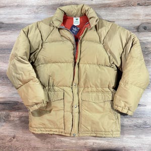 Vtg Rare 70s SIERRA DESIGNS Quilted Puffer Coat Parka Jacket Guide Ski Winter