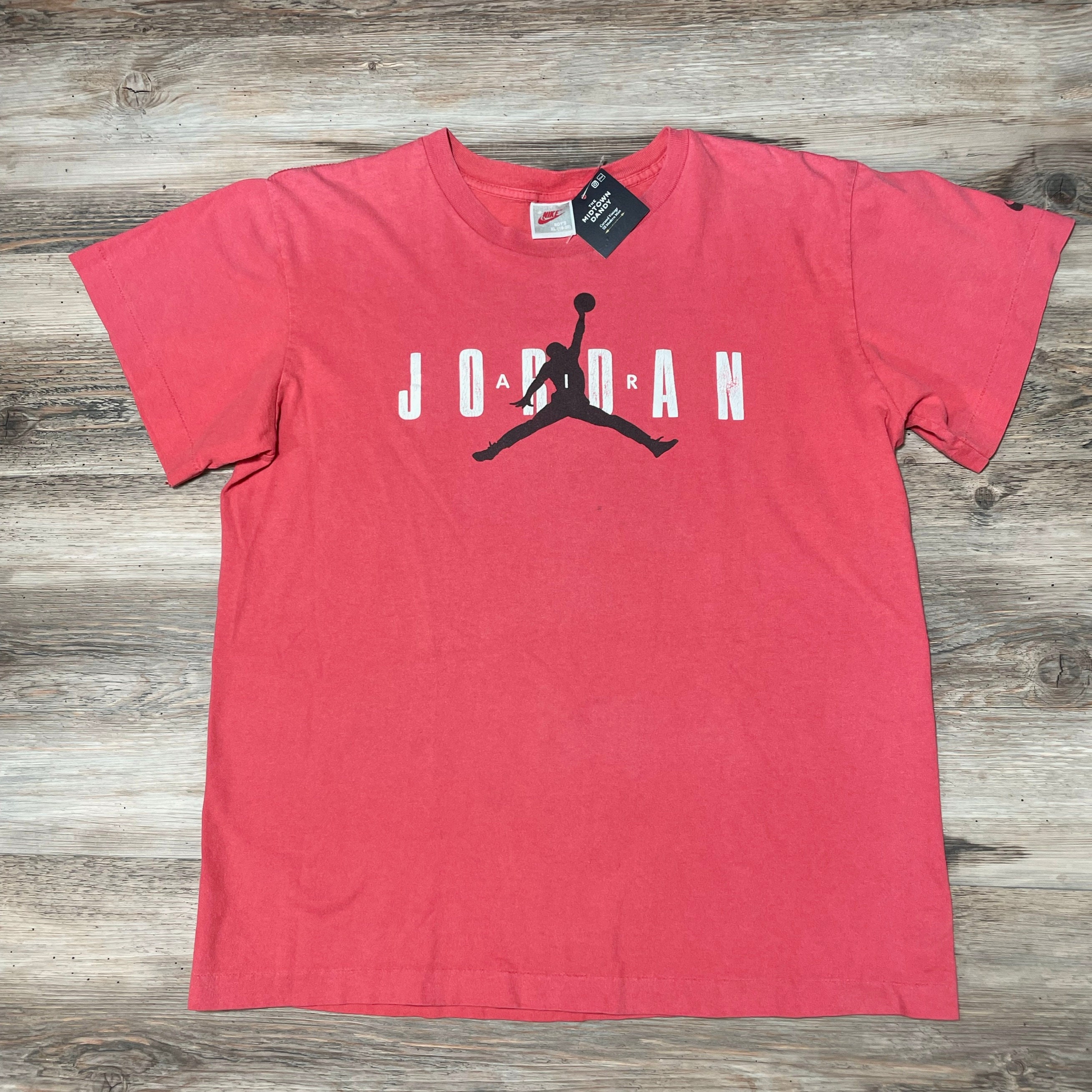 90s Vintage AIR JORDAN Logo NBA Basketball Chicago Bulls Jumpman 