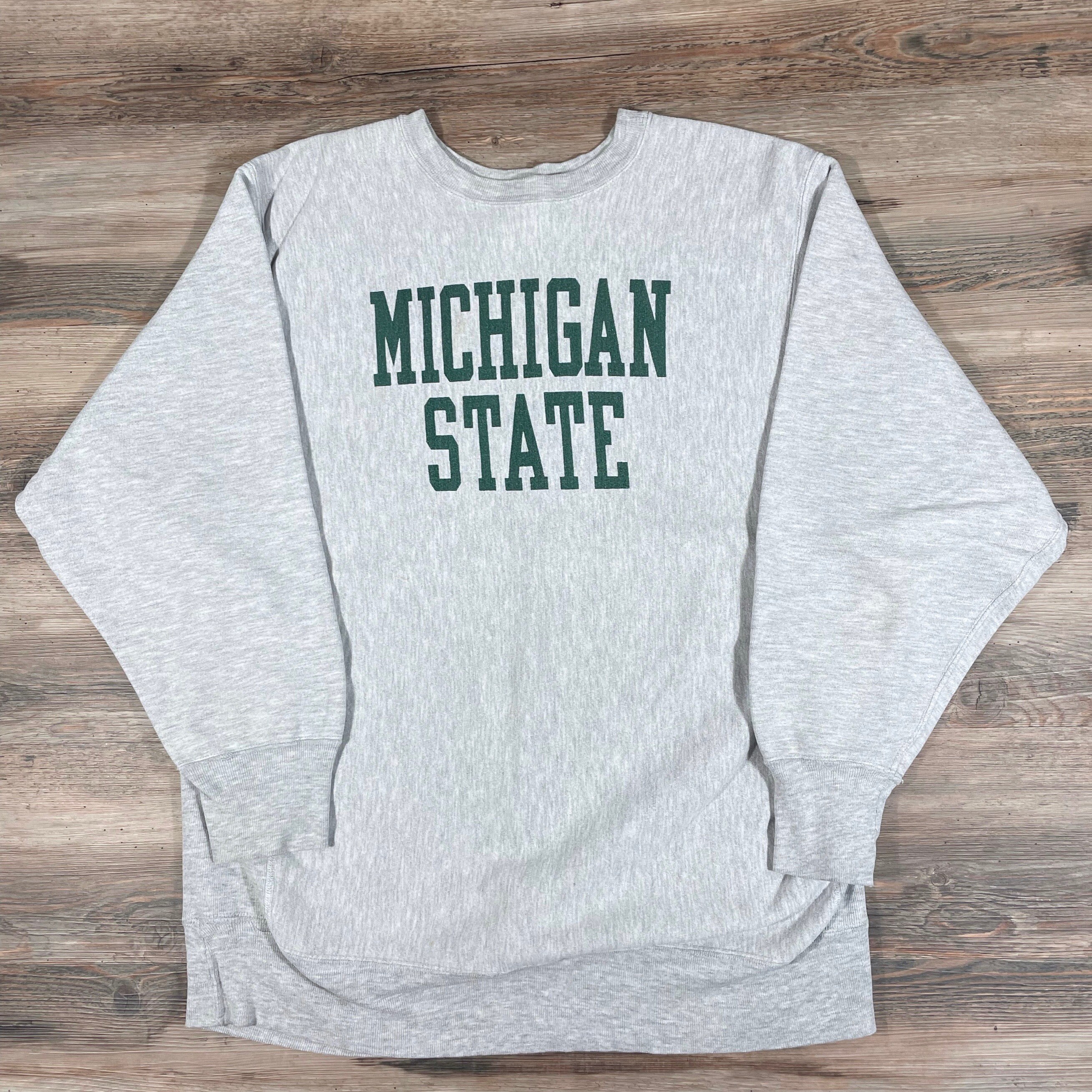 Vintage 80's Michigan State University Crewneck Sweatshirt